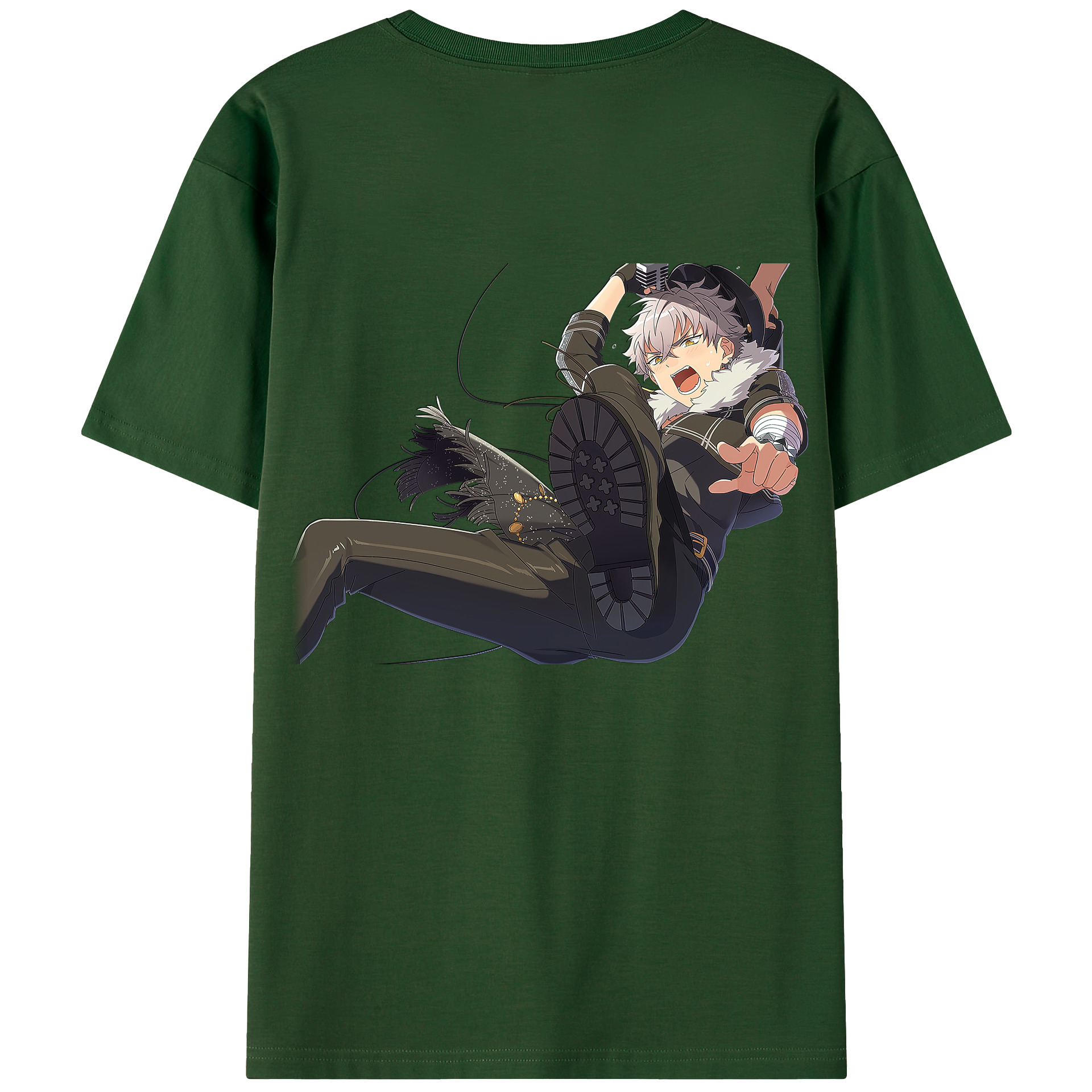 （画像用） あんさんぶるスターズ! Ensemble Stars 綿100％半袖Tシャツ（背面プリント）